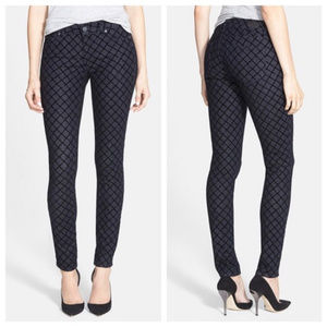 Paige Verdugo Ultra Skinny Diamond Flocking Jeans